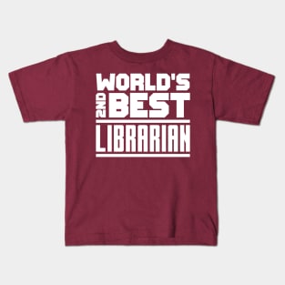 2nd best librarian Kids T-Shirt